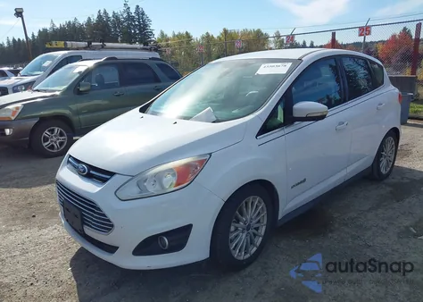 2013 Ford C-Max Hybrid Sel z USA, uszkodzony, nr VIN 1FADP5BU0DL507842